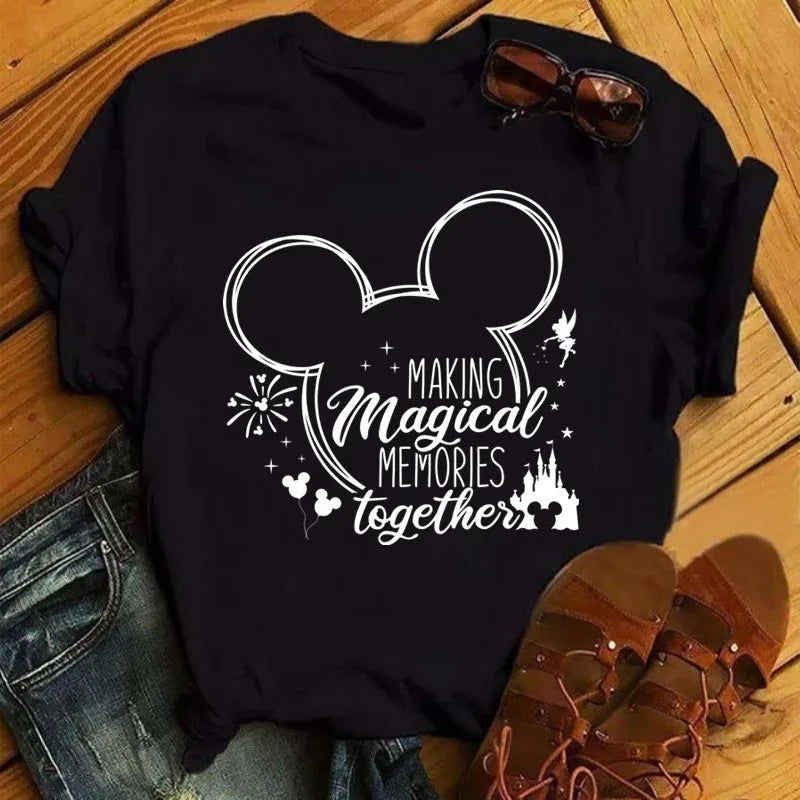 Camiseta Disney Minnie e Mickey