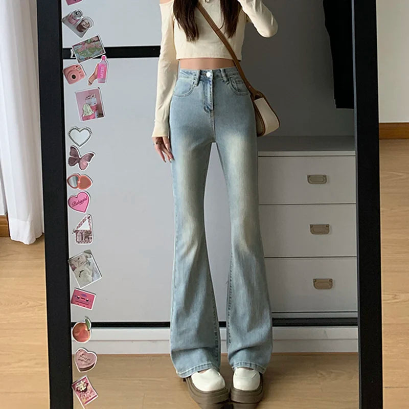 Calça jeans flare