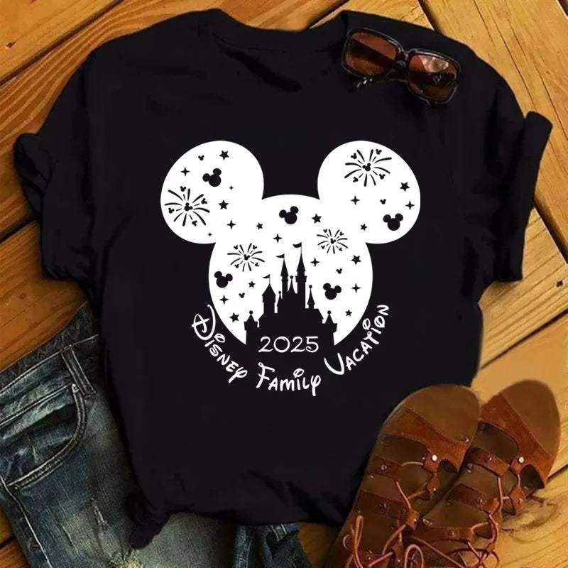 Camiseta Disney Minnie e Mickey