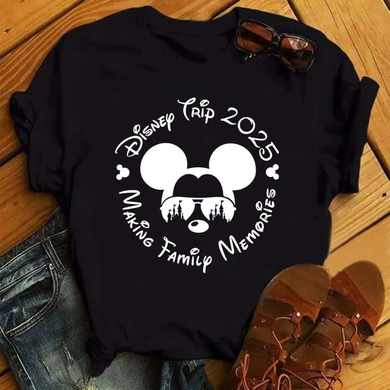 Camiseta Disney Minnie e Mickey