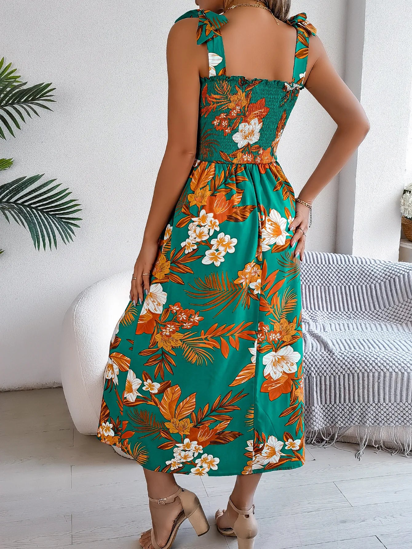 Vestido Feminino Floral