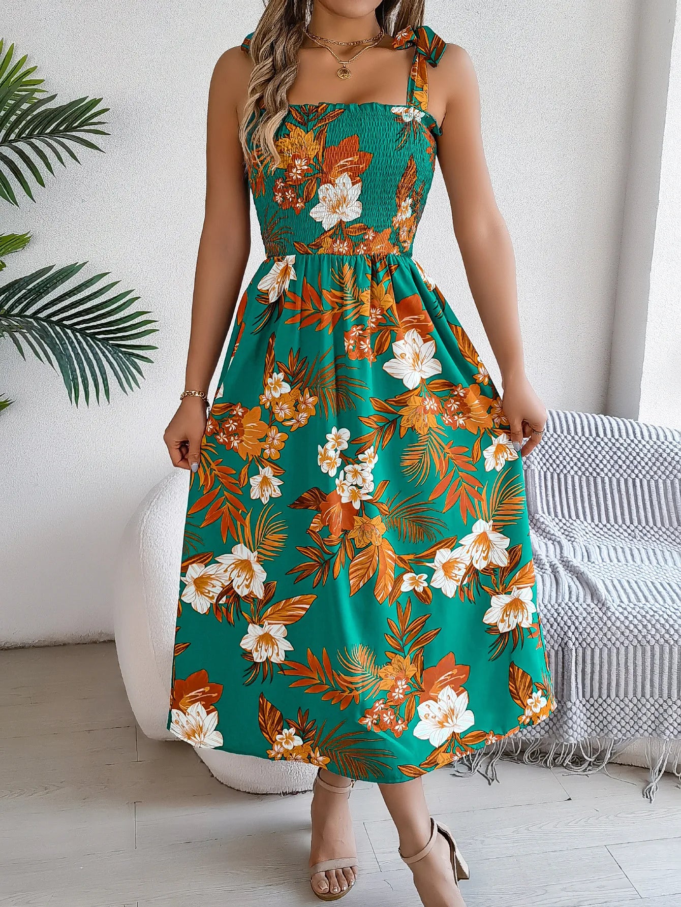 Vestido Feminino Floral